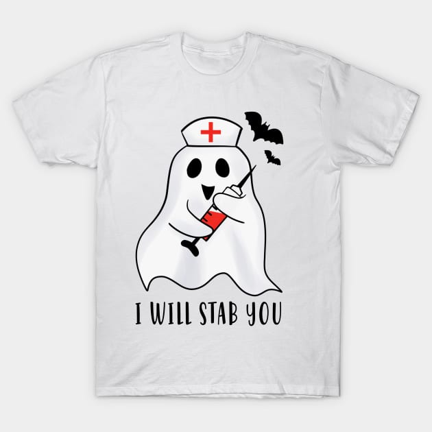 I WILL STAB YOU T-Shirt by ButterflyX